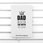 Personalised Dad The Legend A5 Notebook