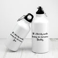 Personalised Daddy & Me Sports Water Bottles
