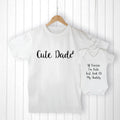 Personalised Daddy and Me Cuties Set