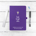 Personalised Dad's Bright Ideas A5 Notebook