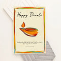 Personalised Diwali Colourful Light Framed Print