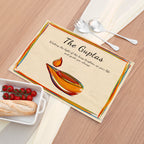 Personalised Diwali Watercolour Lamp Placemat