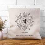 Personalised Diwali Heart Chakra Cushion Cover