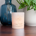 Personalised Diwali Lotus Candle Holder