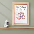 Personalised Diwali Om Mantra Framed Print