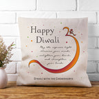 Personalised Diwali Om Symbol Cushion Cover