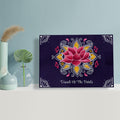 Personalised Diwali Rangoli Framed Print