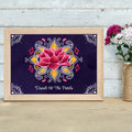Personalised Diwali Rangoli Framed Print