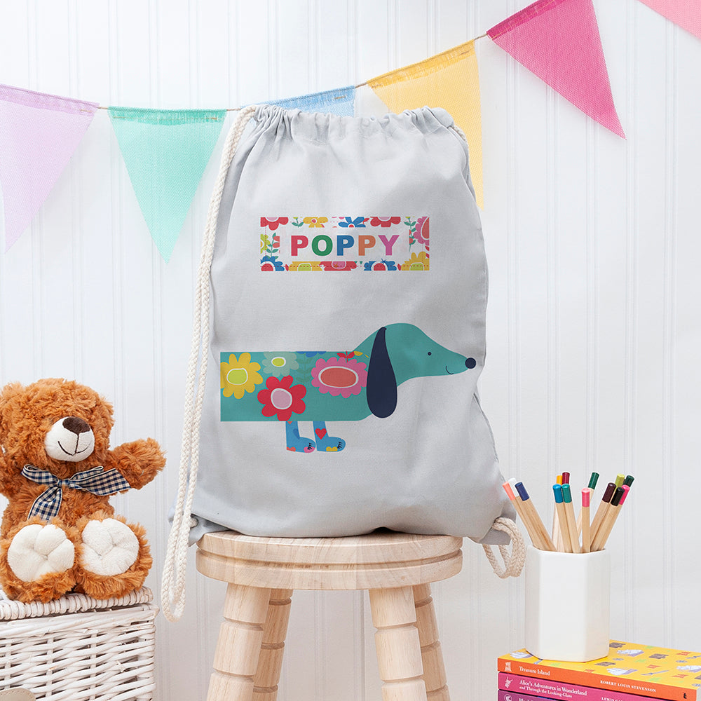 Personalised Dog PE Kit Bag