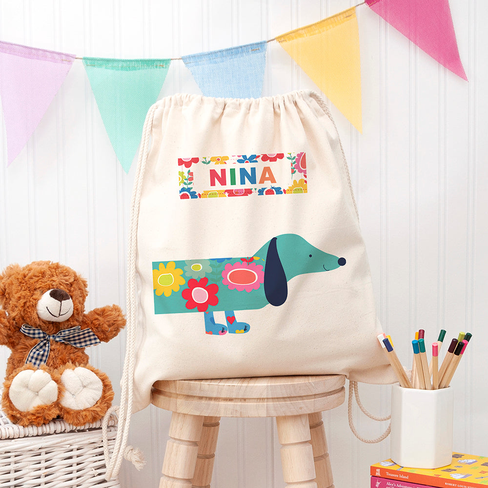 Personalised Dog PE Kit Bag