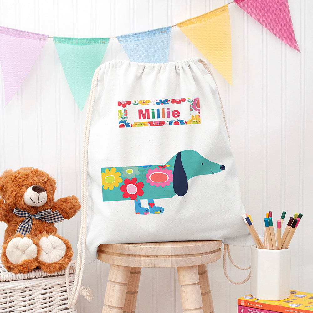 Personalised Dog PE Kit Bag