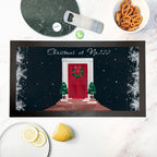 Personalised Festive Door Bar Mat