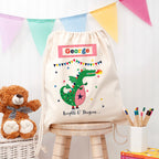 Personalised Dragon PE Kit Bag