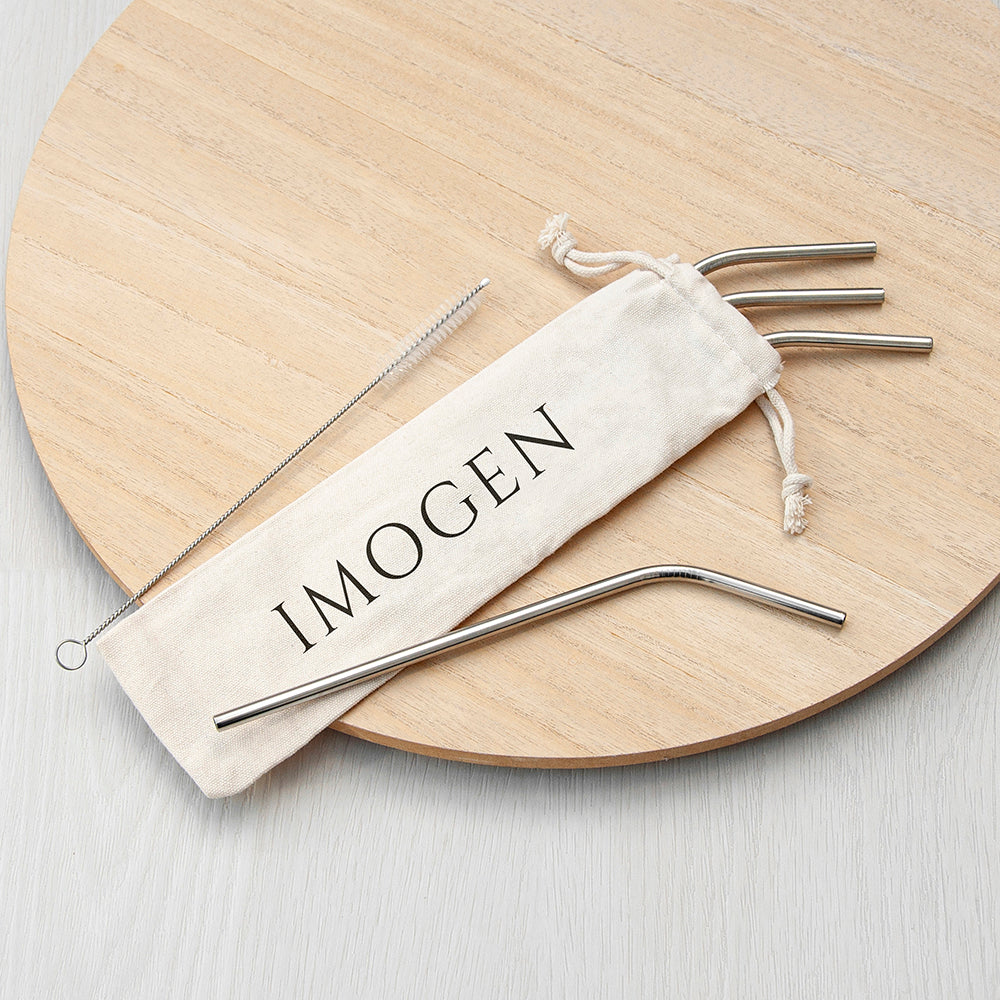 Personalised Eco Straw Kit