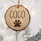 Personalised Engraved Family Cat Christmas Tree Decoration