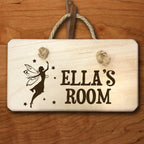 Personalised Kid's Fairy Door Sign