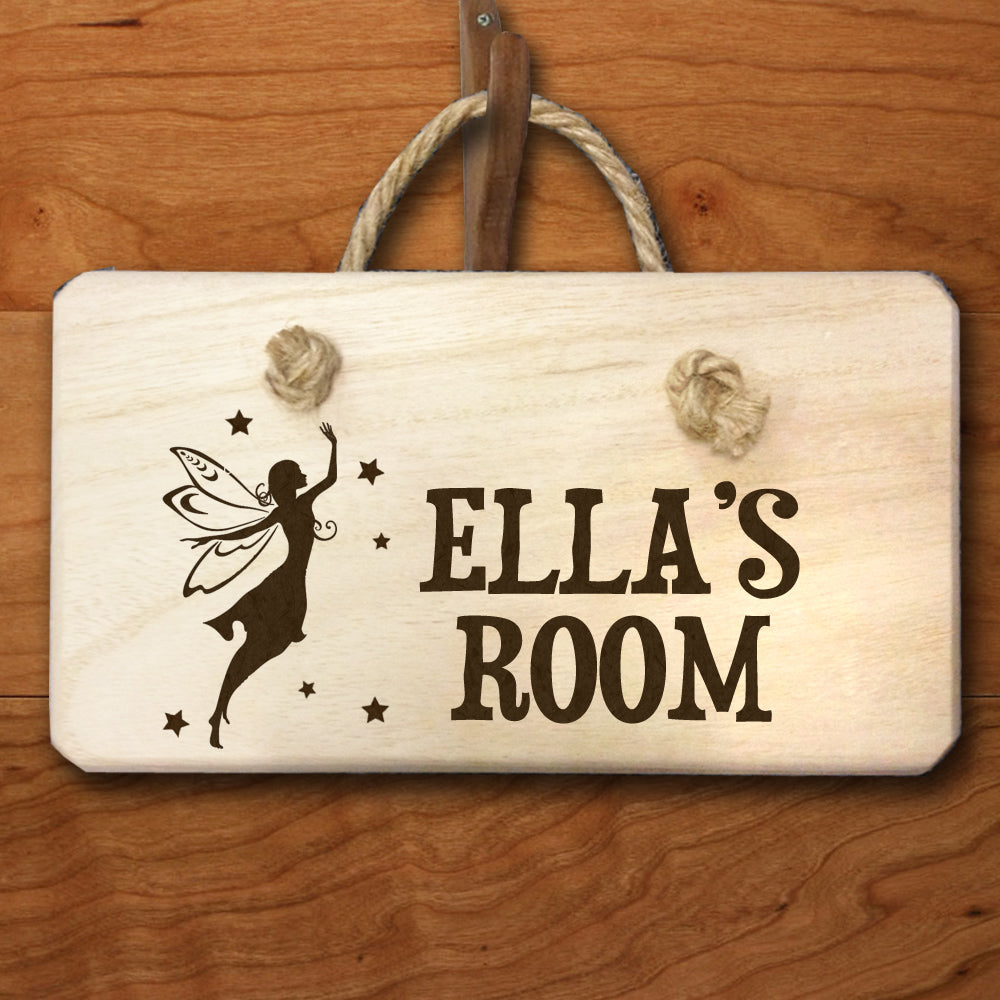 Personalised Kid's Fairy Door Sign