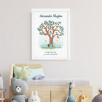 Personalised Fairy Tree Framed Print