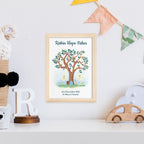 Personalised Fairy Tree Framed Print