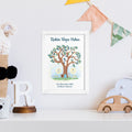 Personalised Fairy Tree Framed Print
