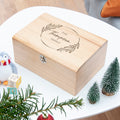 Personalised Family Christmas Keepsake Chest