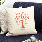 Personalised Family Tree Cushion Cover