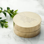 Personalised Father's Day Adventurer's Brass Sundial Compass
