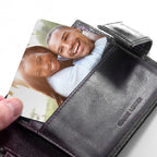 Personalised Favourite Memory Metal Wallet Insert