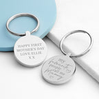 Personalised Favourite Mummy Keyring