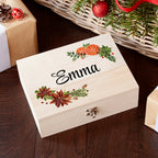 Personalised Festive Garland Christmas Eve Box