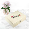 Personalised Floral Bridesmaid Box