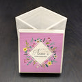 Personalised Floral Seeds Box