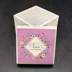 Personalised Floral Seeds Box