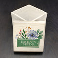 Personalised Flower Seeds Box