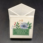 Personalised Flower Seeds Box
