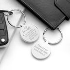 Personalised Friends are like Stars Keyring