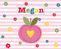 Personalised Girl's Floral Money Box