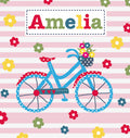 Personalised Girl's Floral Money Box