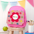 Personalised Girl's Floral Rucksack