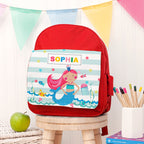 Personalised Girl's Mermaid Rucksack