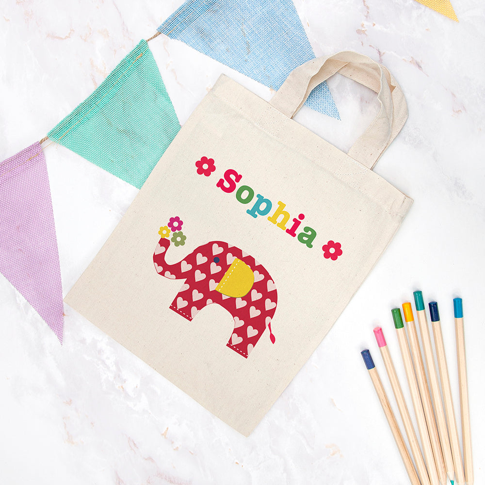 Personalised Girl's Party Bag