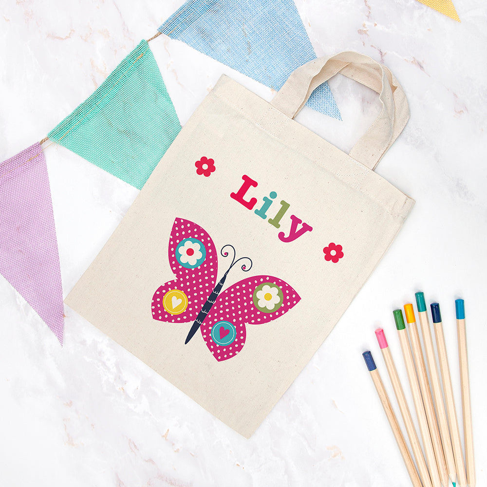 Personalised Girl's Party Bag