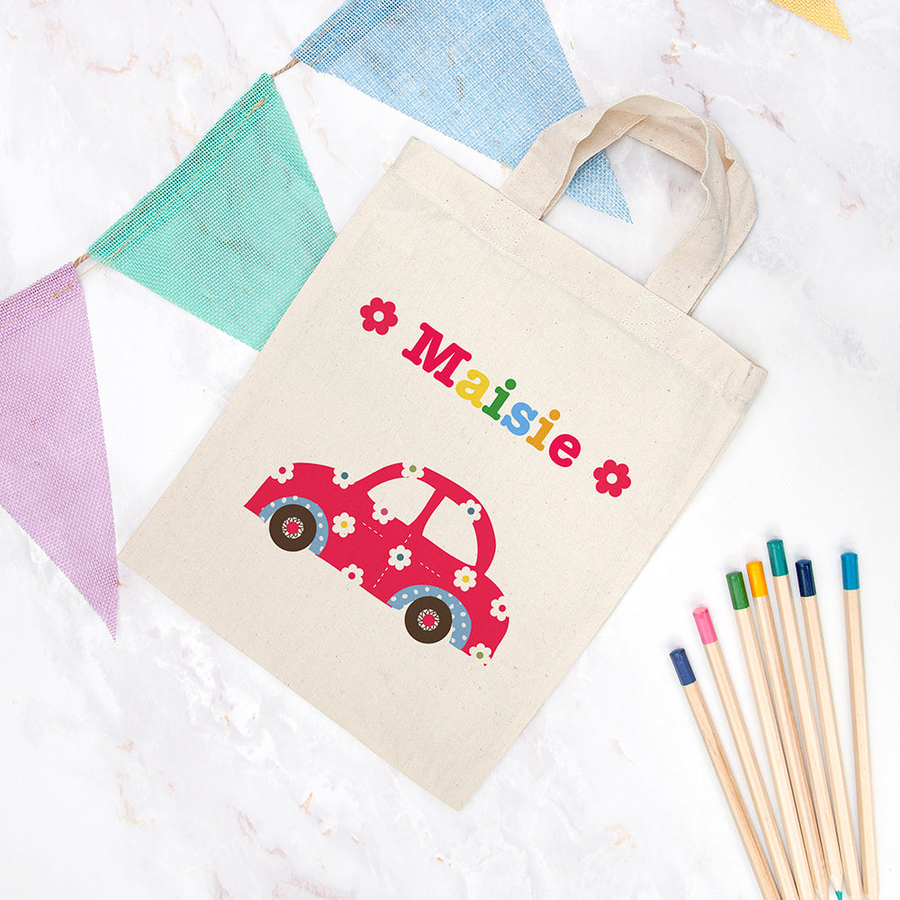 Personalised Girl's Party Bag