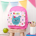 Personalised Girl's Pink Mini Rucksack