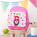 Personalised Girl's Pink Mini Rucksack