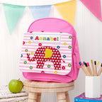 Personalised Girl's Pink Mini Rucksack