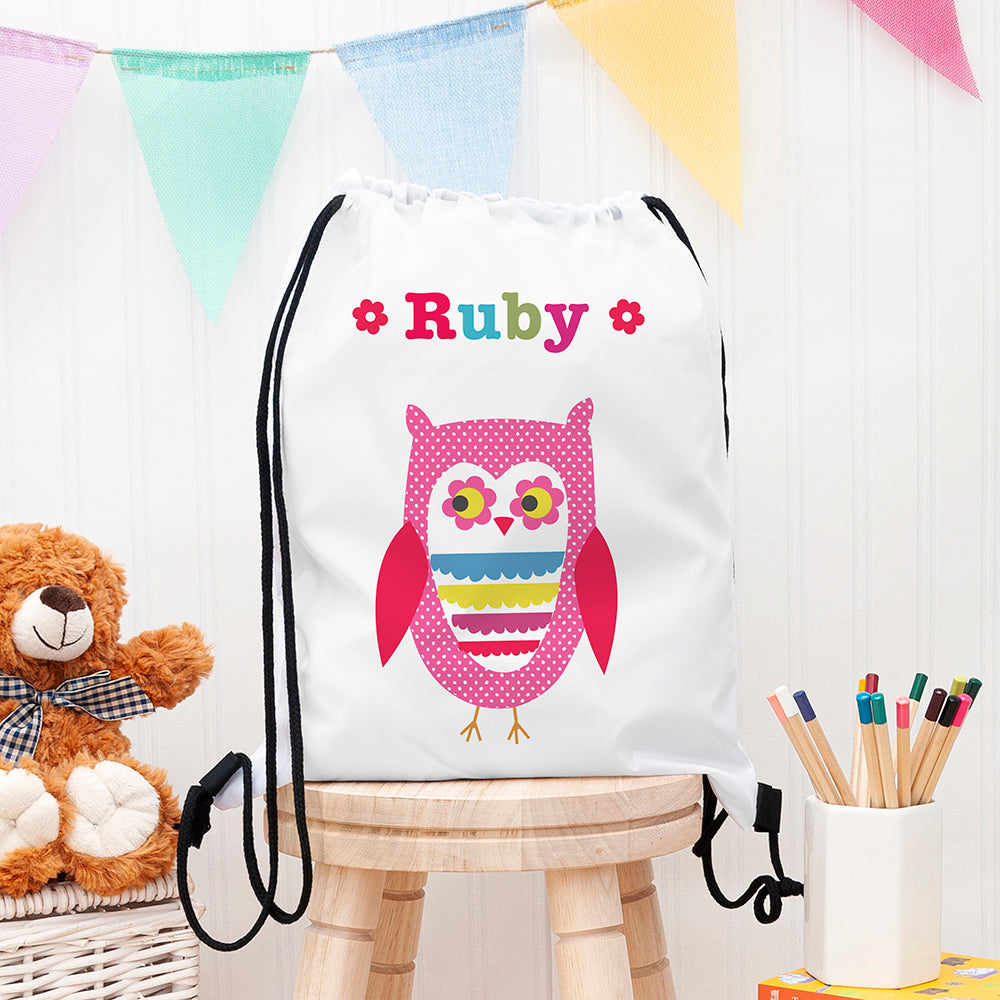 Personalised Girl's Waterproof Swim Bag