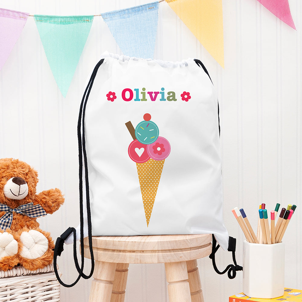 Personalised Girl's Waterproof Swim Bag