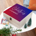 Personalised Gradient Family Christmas Eve Box