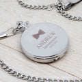 Personalised Groomsman Icon Collection Pocket Watch
